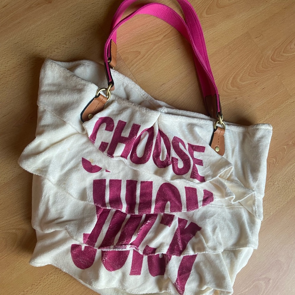 Cute juicy couture beach bag or every day bag